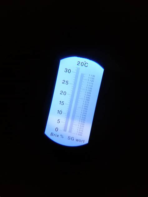 refractometer reading during fermentation|diy refractometer.